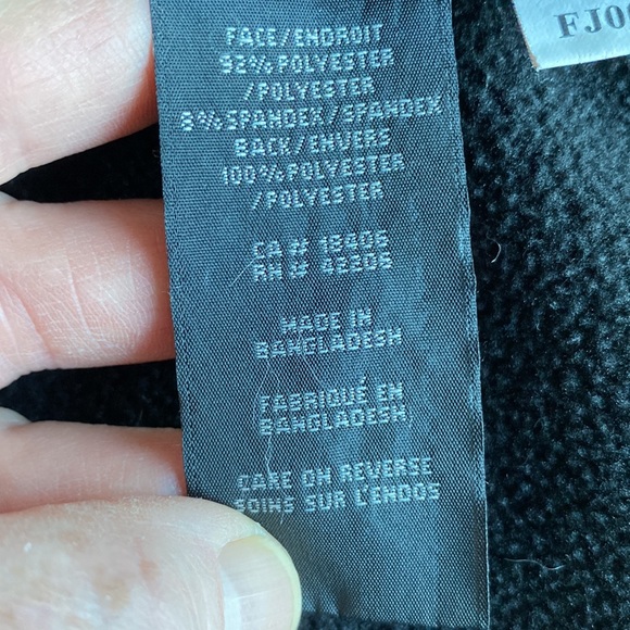 Flex Apparel Black Fall/Winter Coat/Jacket - Black -Size Large - Picture 8 of 13